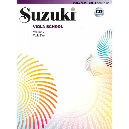 SUZUKI VIOLA SCHOOL VOL.7 + CD