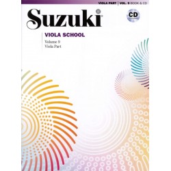 SUZUKI VIOLA SCHOOL VOL.9 + CD