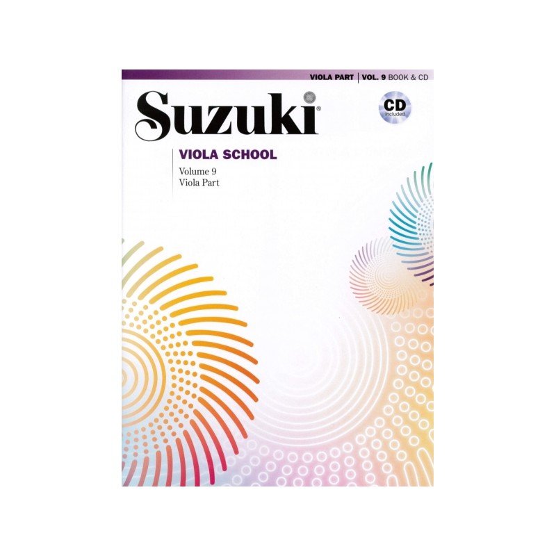 SUZUKI VIOLA SCHOOL VOL.9 + CD