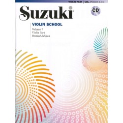 SUZUKI VIOLIN SCHOOL 7 (REVISED EDITION) + CD