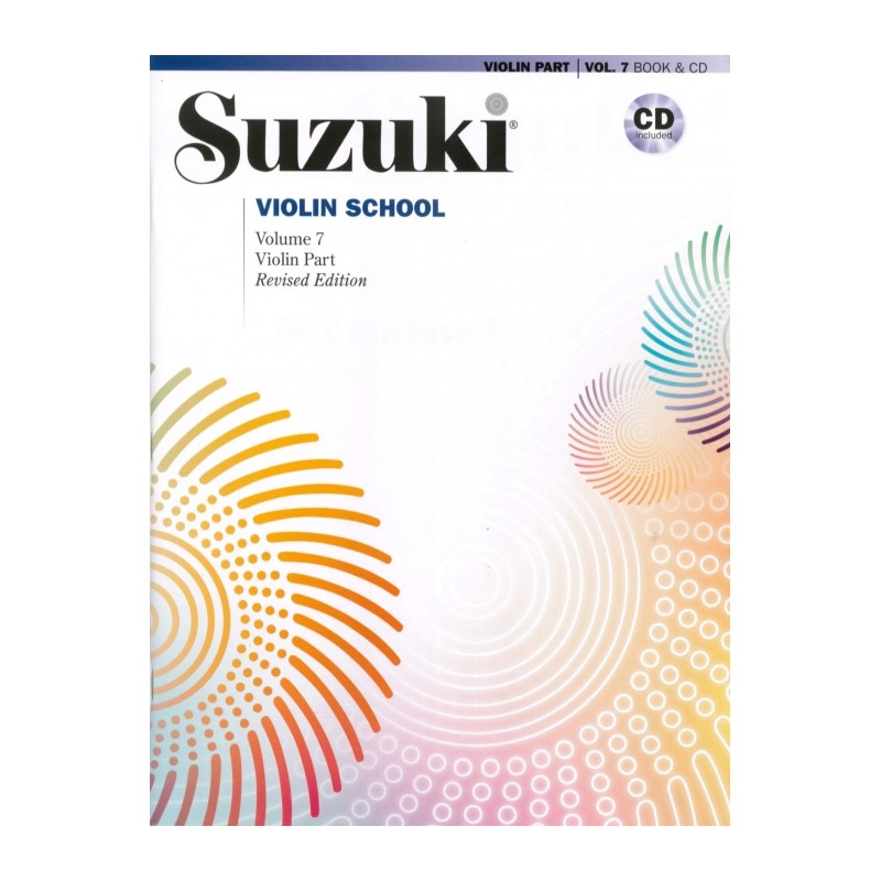 SUZUKI VIOLIN SCHOOL 7 (REVISED EDITION) + CD