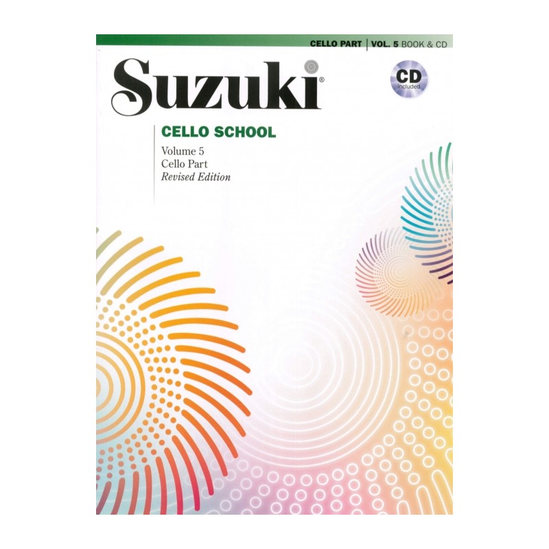 SUZUKI CELLO SCHOOL VOL.5 + CD