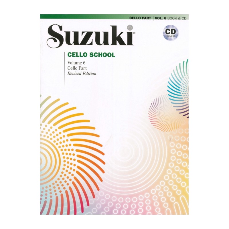 SUZUKI CELLO SCHOOL VOL.6 + CD