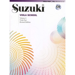 SUZUKI VIOLA SCHOOL VOL.6 + CD