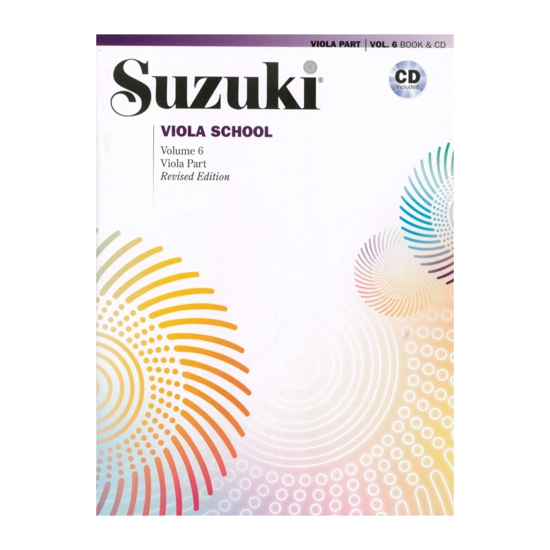 SUZUKI VIOLA SCHOOL VOL.6 + CD