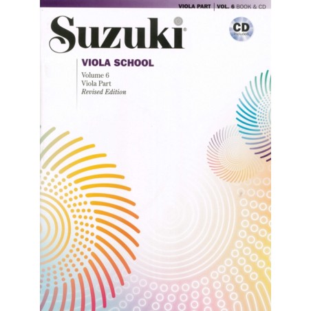 SUZUKI VIOLA SCHOOL VOL.6 + CD