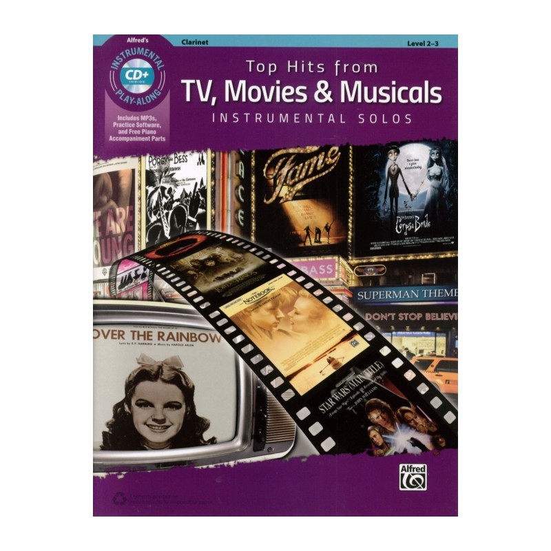 TOP HITS FROM TV, MOVIES & MUSICALS