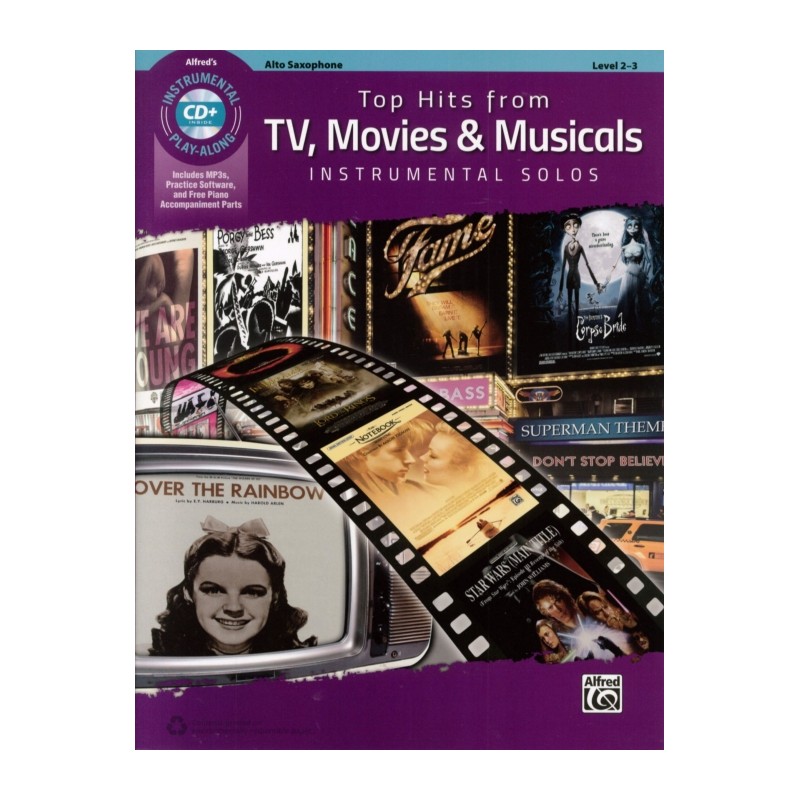 TOP HITS FROM TV, MOVIES & MUSICALS