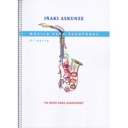 MUSIC PARA SAXOFONES 4ª PARTE + CD