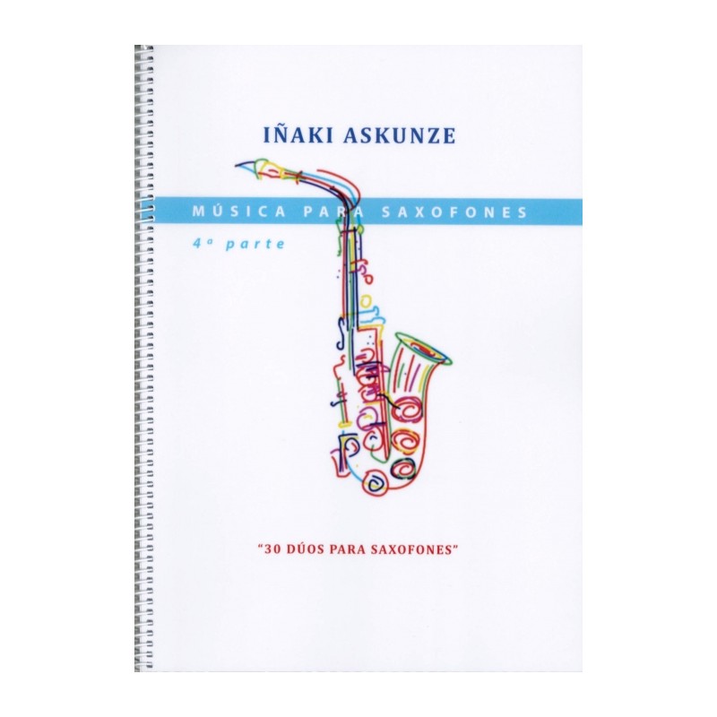 MUSIC PARA SAXOFONES 4ª PARTE + CD
