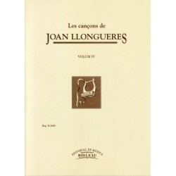 LES CANÇONS DE JOAN LLONGUERES VOL.4 + CD