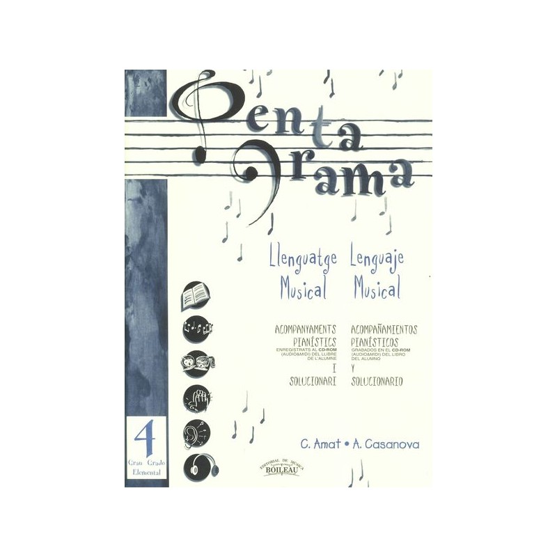 PENTAGRAMA - LLENG.MUSICAL GRAU ELEM. 4 ACOMP.