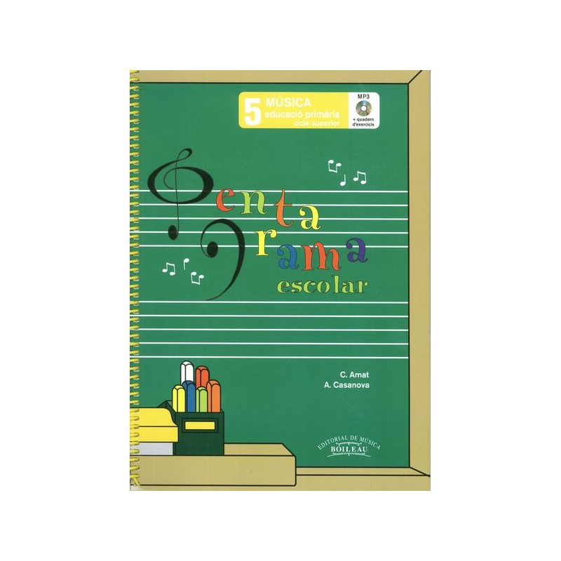PENTAGRAMA ESCOLAR MUSICA 5