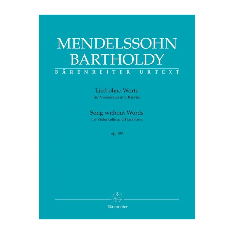 LIED OHNE WORTE OP.109
