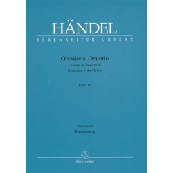 OCCASIONAL ORATORIO HWV.62
