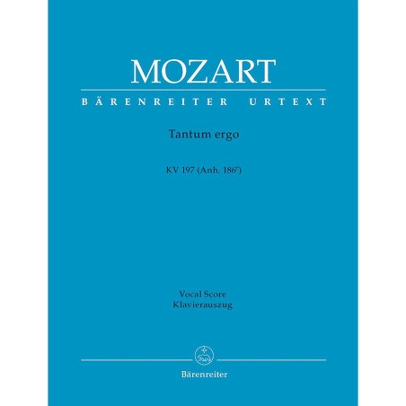 TANTUM ERGO IN D-MAJOR KV.197