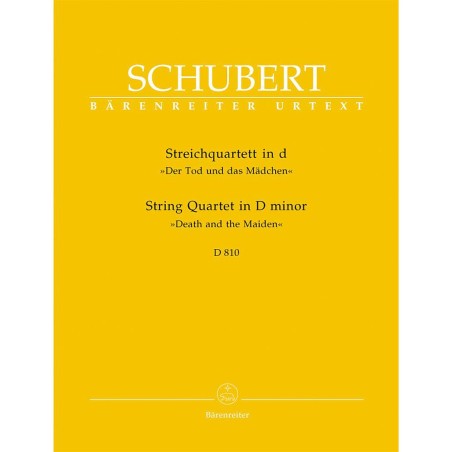 STREICHQUARTETT D MOLL