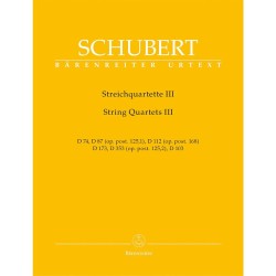 STRING QUARTETS 3 D.74-87-112-173-353-103