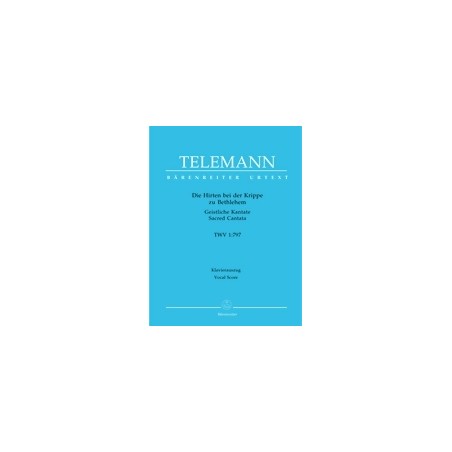 DIE HIRTEN BEI DER KRIPPE ZU BETHLEHEM TWV 1:797