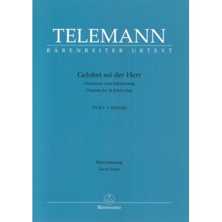 GELOBET SEI DER HERR TVWV.1: 602/1216