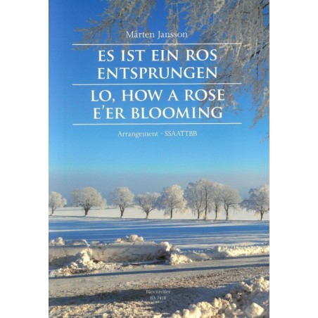 ES IST EIN ROS ENTSPRUNGEN