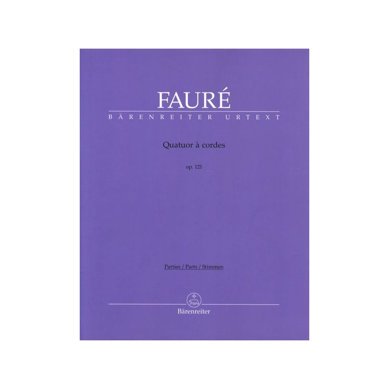 QUATOUR A CORDES OP.121