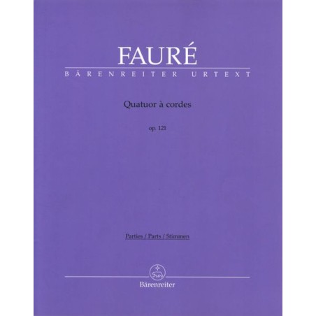 QUATOUR A CORDES OP.121