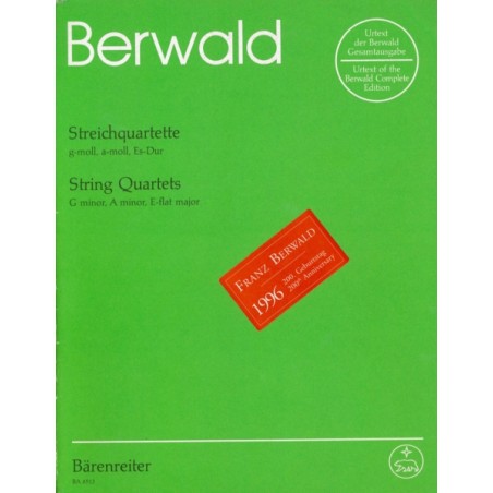 STREICHQUARTETTE G-MOLL, A-MOLL, ES-DUR