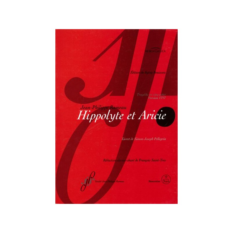 HIPPOLYTE ET ARICIE (VERSION 1757)