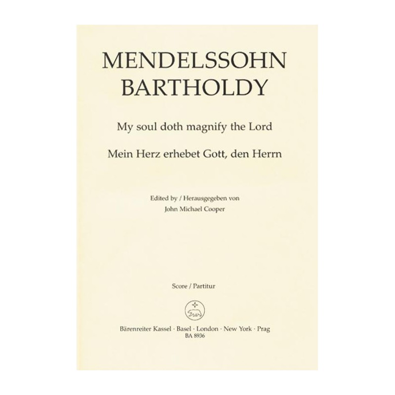 MY SOUL DOTH MAGNIFY THE LORD