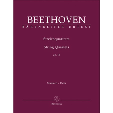 STREICHQUARTETTE OP.18