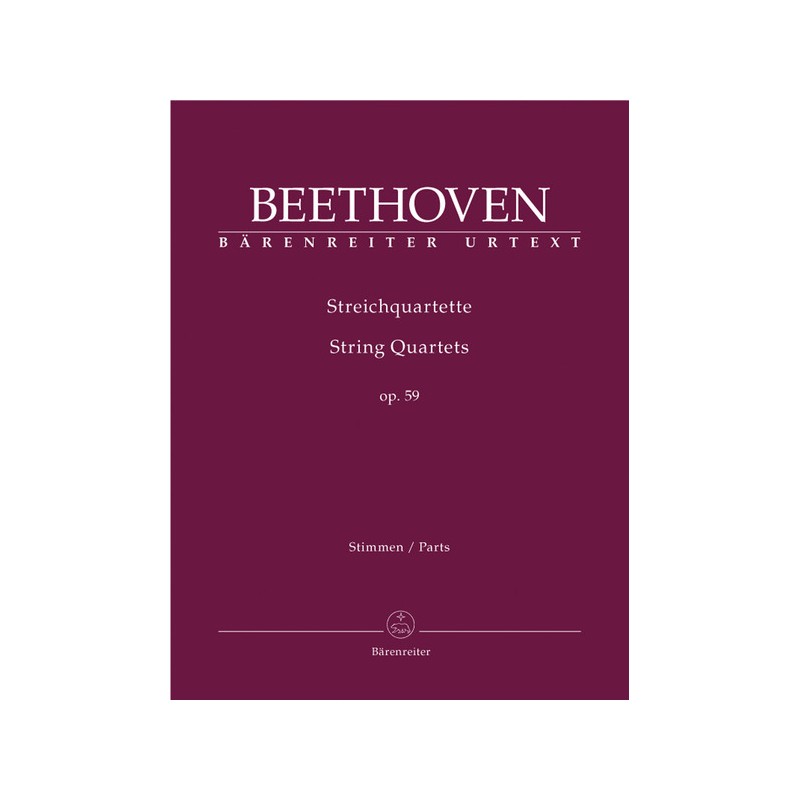 STREICHQUARTETTE OP.59