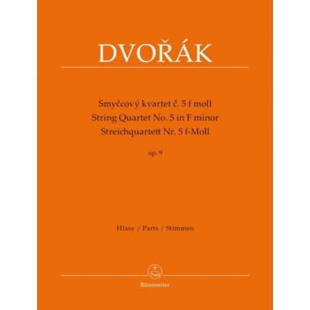 STREICHQUARTETT 5 F-MOLL OP.9