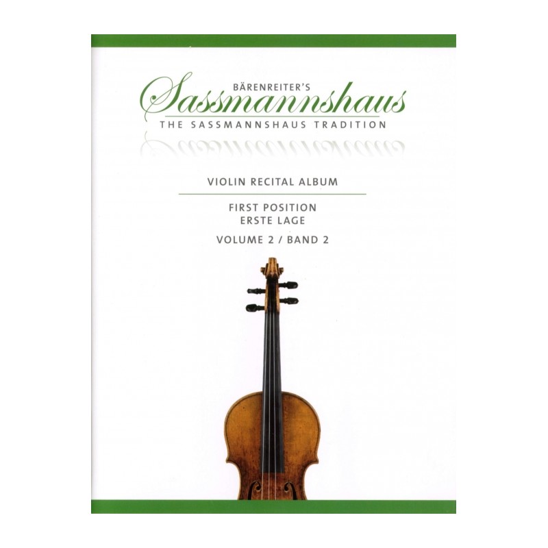 VIOLIN RECITAL ALBUM VOL.2 (FIRST POSITION)