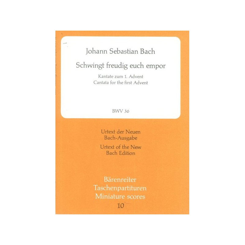 KANTATE BWV.36 SCHWINGT FREUDIG EUCH EMPOR