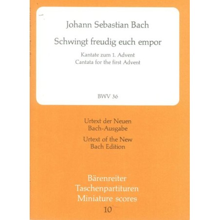 KANTATE BWV.36 SCHWINGT FREUDIG EUCH EMPOR