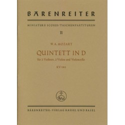 STREICHQUINTETT D-DUR KV.593