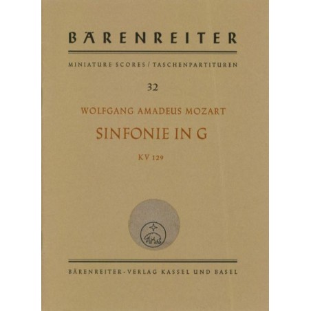 SINFONIE G-DUR KV.129