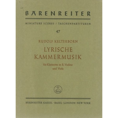 LYRISCHE KAMMERMUSIK