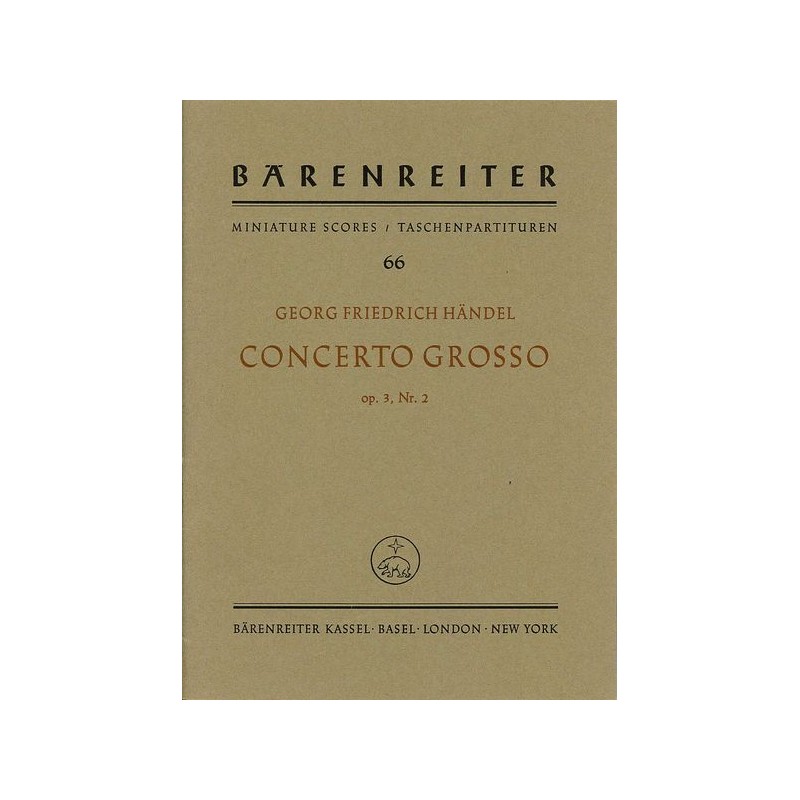 CONCERTO GROSSO OP 3/2