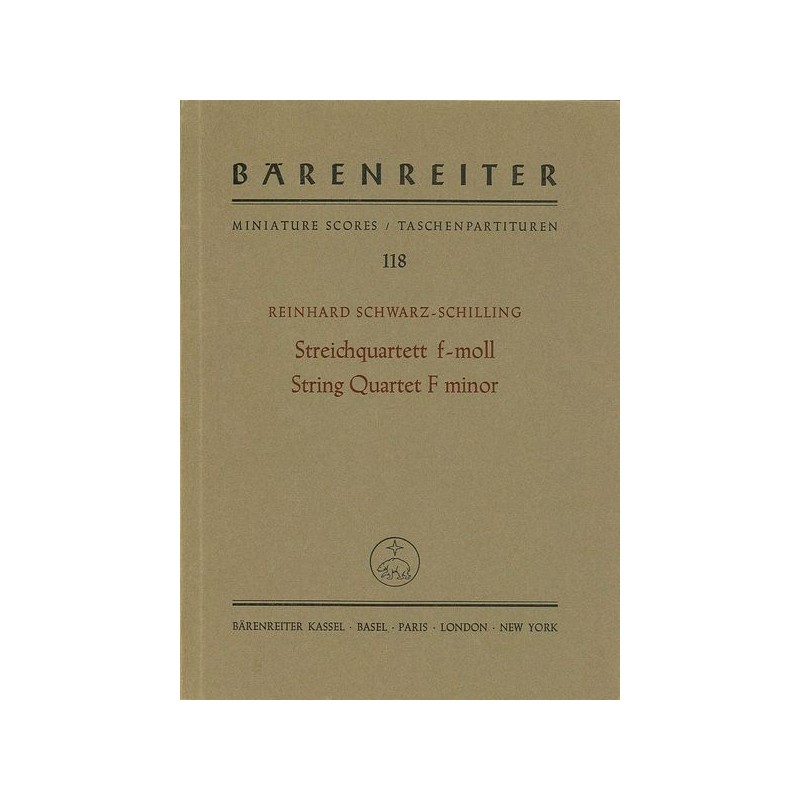 STREICHQUARTETT F MOLL
