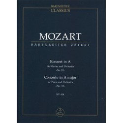 KLAVIERKONZERT 12 A-DUR KV.414