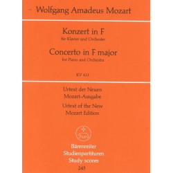 KLAVIERKONZERT F DUR KV 413