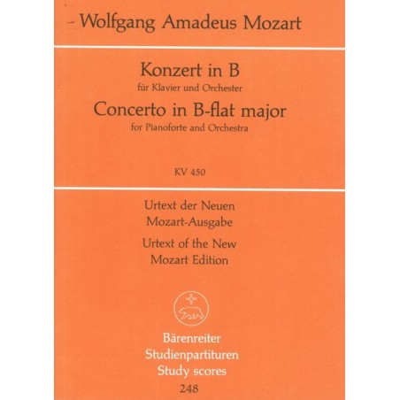KONZERT B DUR KV 450