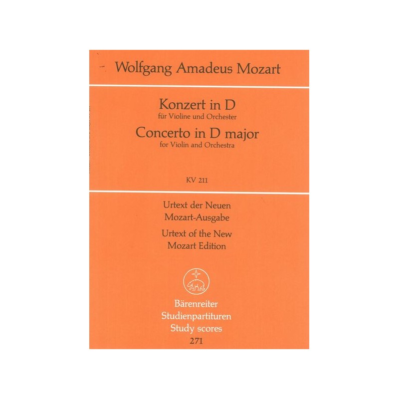 VIOLINKONZERT RE M