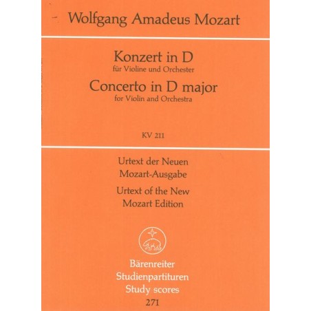 VIOLINKONZERT RE M