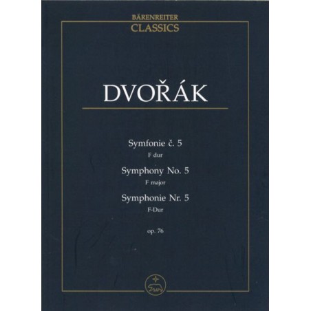 SYMPHONIE 5 F-DUR OP.76