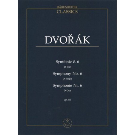 SYMPHONIE 6 D-DUR OP.60
