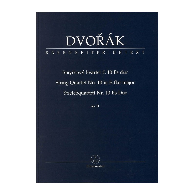STREICHQUARTETT 10 ES-DUR OP.51