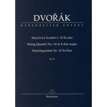 STREICHQUARTETT 10 ES-DUR OP.51